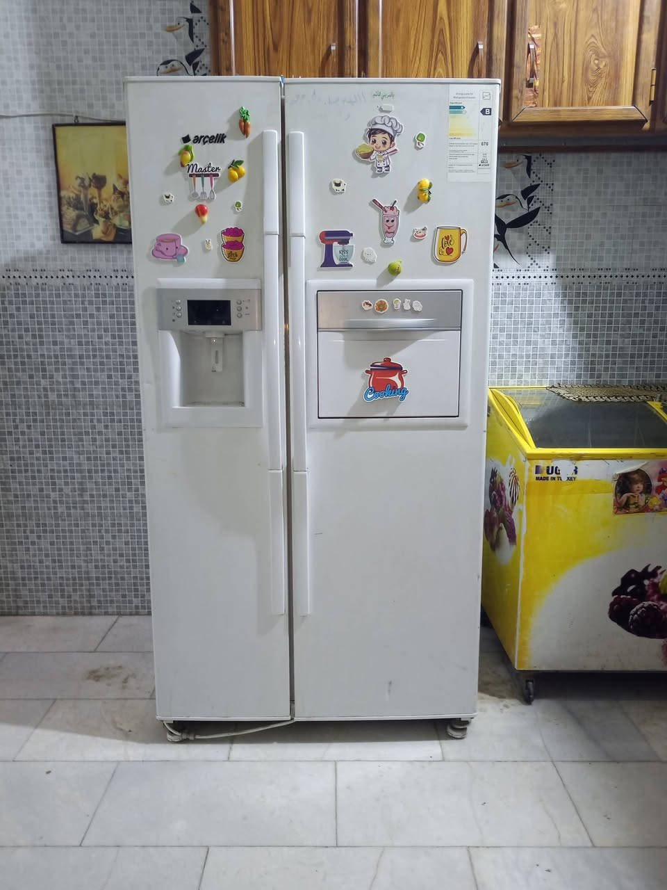 للبيع مجمده وثلاجة ***********
