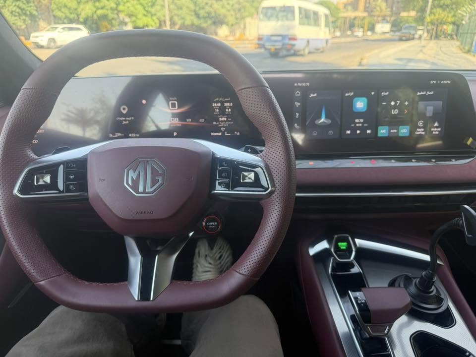 سلام عليكم  MG7 VIP
مكينة 2000 تيربو
ضمان 6 سنوات او 200 الف كيلو 
مكفولة من حادث عدة رصعة زغيرة مكانها بغداد ورقم بغداد 
سعرها 32 مليون تريد تعرف سعرها بشركة 36 مليون وداخل لون اسود مو ماروني الداخل ماروني 38 مليون 
سيارة ماشية 2800 كيلو 
باسمي للاستفسار ***********
