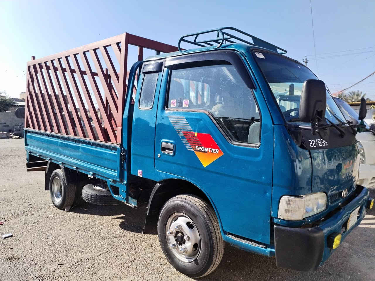 سلام عليكم للبيع فحل ام عيون موديل2001....الرقم بغداد الماني . ..مكينه  لا صرف ولابخار تخم تاير جديد.كهربائيات كله شغاله.مكاني بغداد .السعر ..83 ورقه ......  تحويل مباشر
📞الرقم *********** .غير متواجد عل النت
