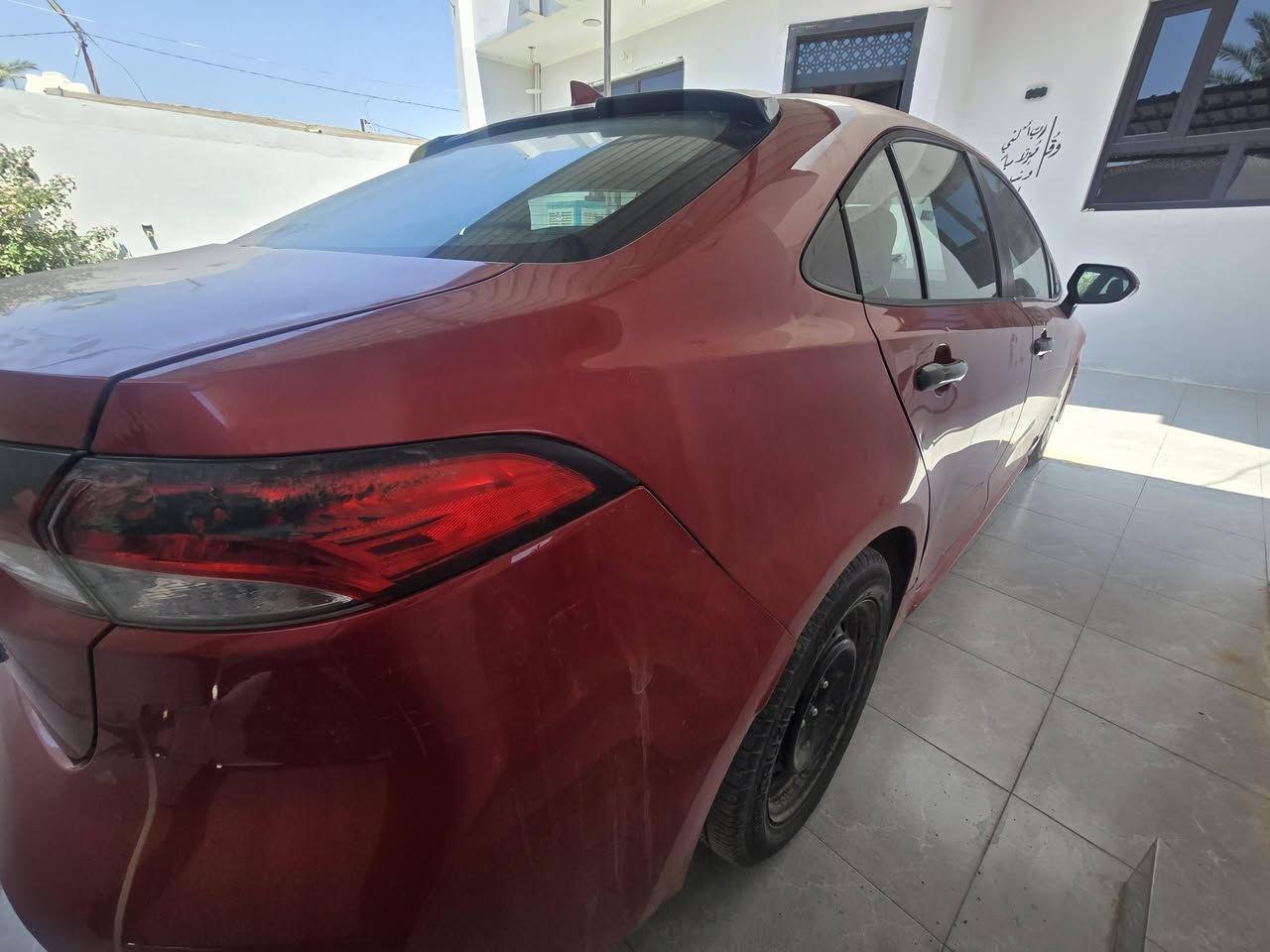 كورلا ٢٠ LE جاملغ خلفي صبغ و حالوب بيها كدامك السونار و الحادث ماشيه ٦٧ حجر رادار مكينه كير كله جديد م ناقصها اي شي رقم بغداد ب اسمي هزه سنويه ل ٣١ السعر ١٢٥ ***********
