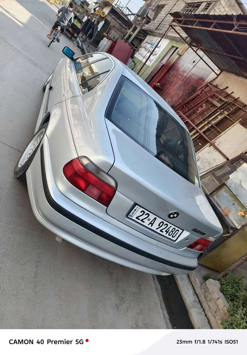 عشاق الـ BMW.. الصقر وصل! 🔥
للبيع BMW 528 موديل 2000 "دبل فانوس"، سيارة نظيفة ومعدلة وما محتاجة أي صرف.

✅ المحرك والكير شرط الفحص.

✅ التبريد والتدفئة شغالات 100%.

✅ السيارة جاهزة ومكفولة من كل النواحي.

✅ الرقم أربيل، باسمي والتحويل مباشر.

​📍 المكان: الموصل - حي 17 تموز.

السعر  90 وبيها مجال بسيط 

📞 للتواصل: *********** | ***********
