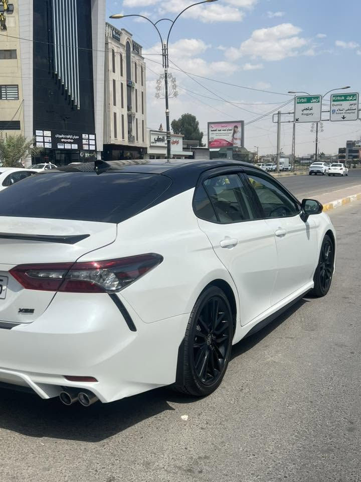 كامري XSE 2023
داخل اسود 
المحرك 4 سلندر 2.5
تشغيل عن بعد 
ماشية :19 ميل 
كشنات تدفئة كشنات امامية وخلفية وسترن تدفئة
كامرة 1
بصمه 
ضرر : نص جاملغ خلفي وباب مستبدل 
الموقع: الموصل
للانتصال ***********
السعر 260$
