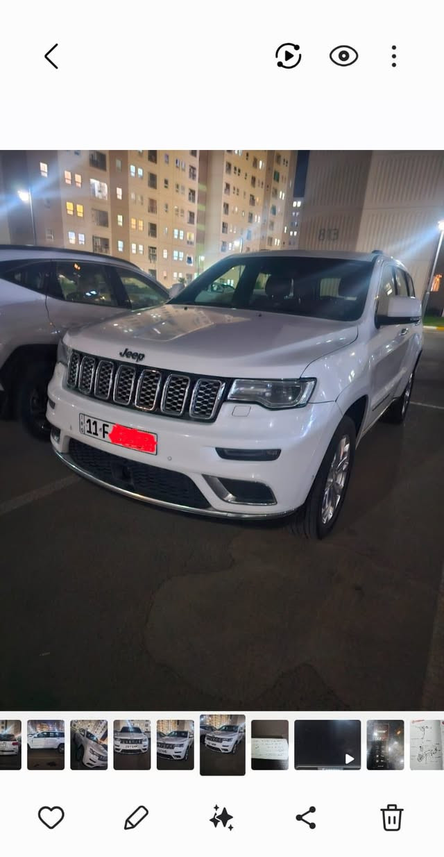 للبيع
جيب سومت ٢٠٢٠
رقم هاتف صاحب السيارة ***********
مكفولة من الدعامية للدعامية ...بس تكحيل نقاط بالداعمية الامامية مال حصو الشارع .
ماشية ١٨٥ الف كيلو 
السعر ٣٢٥ ورقة 
انتباه التواصل حصرا على هاتف صاحب السيارة 
اني مكلف بالنشر وما ارد على الرسائل والتعليقات لان السيارة مو الي .
