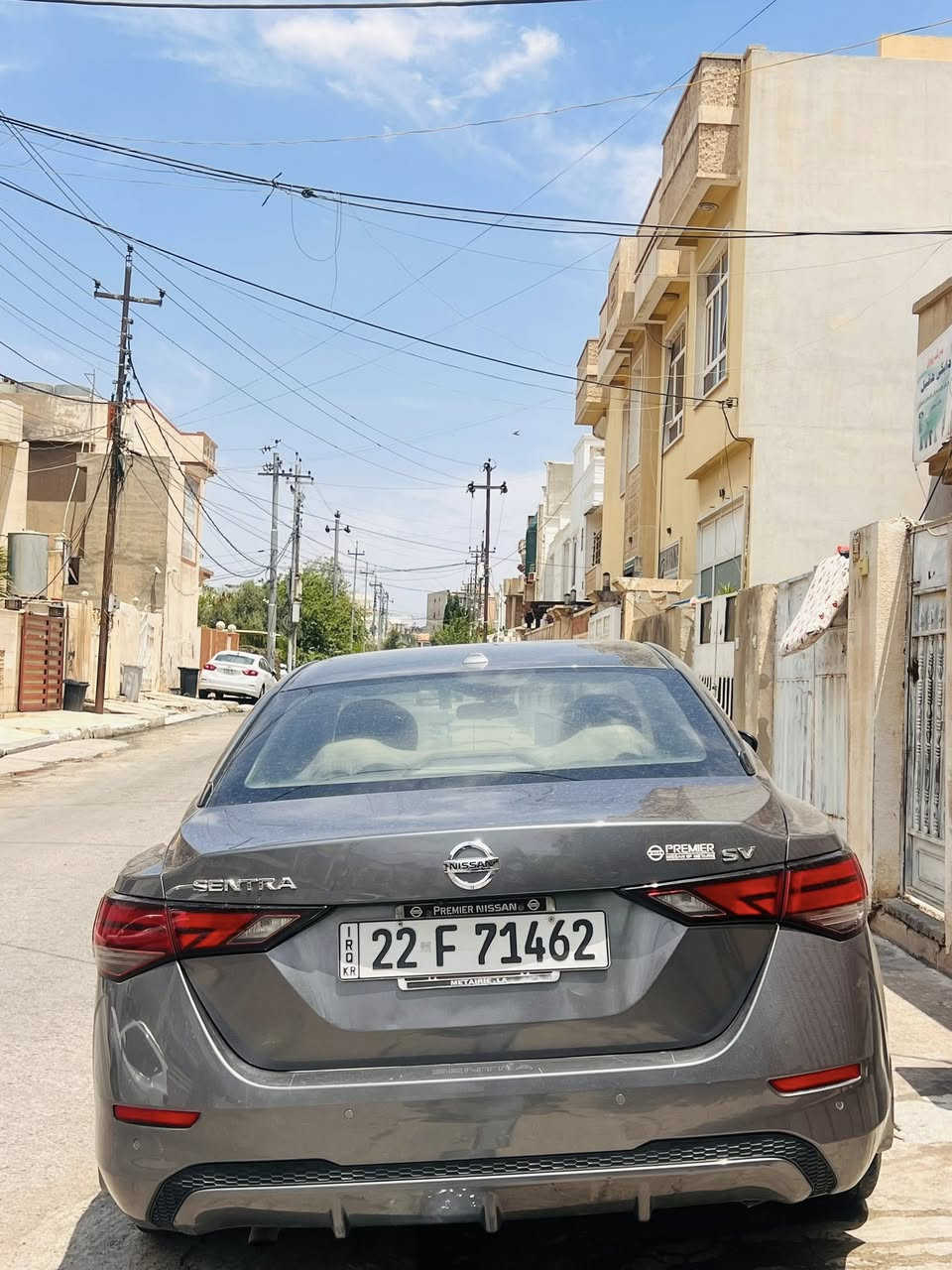 نيسان سنترا موديل 21موصفات sv سياره بدون صبغ فقط بارد بيها 4 مكانات محرك كير شرط سنويه جديده هزه فحص كله جديد تبريد ثلج  ماشيه 75الف   سعرها 130 مكان سياره اربيل زانكو   وترهم مقدمه زينه وباقي اقساط حسب السعر وحسب الاتفاق 
***********
