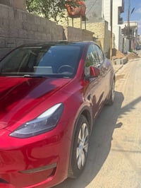 تسلا موديل Y 2024 دبل ماطور لونك رينج تبديل 3قطع بنيد جاملغات امامية ا...