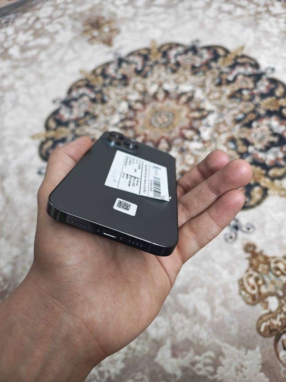 ايفون ١٣ برو ماكس كله بلادي زلغ مابي نضاقه فول الفول كلشي ممبدل بيه مكفول
ذاكره ٥١٢
بطاريه ٨٦
ااسعر ٧٥٠ قفل 
رقمي ***********
