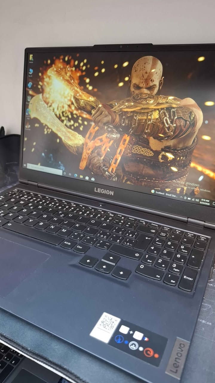 Lenovo Legion 5 
لاپتۆپی گەیمنگ لە بڕاندی لینۆڤۆ 
بۆ کاری گەیمینگ و کاری قورس هەندەسی دیزاین مۆنتاژ شتێکی زۆر پاک خاوێنە مستعملی ئەورووپین 
گەیاندنیش بەردەستە 🚕 
Rayzen 5 5600H
Ram 16 GB DDR4 
Ssd 512 GB Nvme 
RX 6600M 8 GB 
Display 15.6 120 Hz 

كمبيوتر محمول للألعاب، مناسب للألعاب والهندسة، ويعمل بكفاءة عالية و توصيل موجود 🚕 أربيل, العراق


**إذا كنت صاحب هذا الإعلان وتريد حذفه لأي سبب، رجاءا أرسل رسالة إلى الدعم الفني**