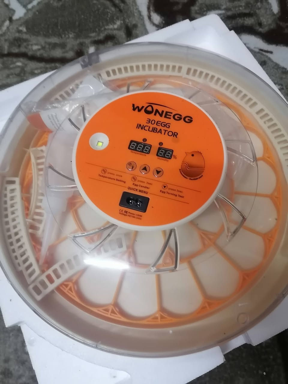 فقاسه جديد ما مستعمل للبيع تسع 30 بيضه فول تماتيك وسونار درجات الحرارة ورطوبه السعر 80 الف بيه مجال الطيبين


**إذا كنت صاحب هذا الإعلان وتريد حذفه لأي سبب، رجاءا أرسل رسالة إلى الدعم الفني**