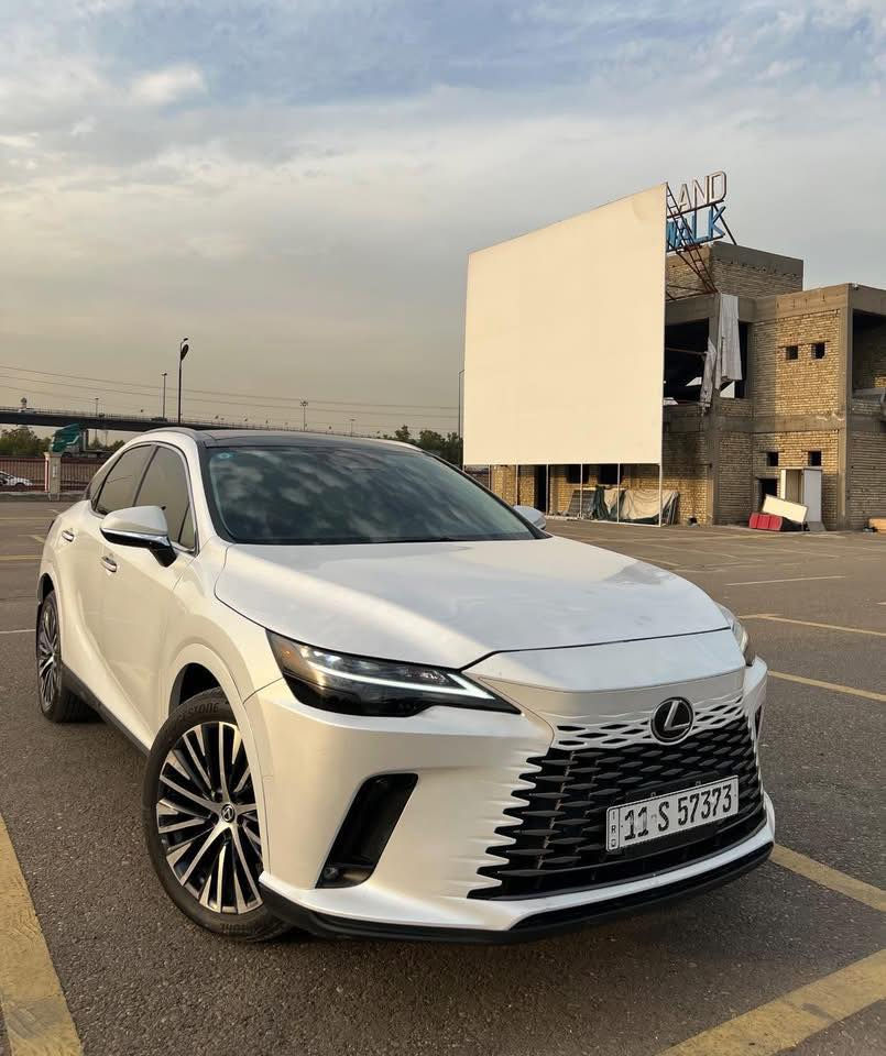 🚗 Lexus RX 350h — موديل 2023
حالة فوق الممتازة / نظيفة جداً / فخامة + اقتصاد

الممشى: (14,000) كم
اللون الخارجي: (ابيض صدفي )
اللون الداخلي: (ابيض)
الدفع: AWD
المواصفات:
 • هايبرد اقتصادي جداً
 • شاشة كبيرة وتطبيقات حديثة
 • كاميرا خلفيه
 • رادار + تنبيه خروج المسار
 • بصمة تشغيل
 • شحن لاسلكي
 • LED كامل
 •     مقاعد مريحة مع تبريد/تدفئة
الضرر : صبغ نصف الجوملغ المامي والباب المامي صبغ ونصف الباب الخلفي

💰 السعر المطلوب: ($36,000)وبيه مجال
📞 للتواصل: 
***********
***********
او زيارة موقع شركة الناجح العالميه بغداد حي الجامعه نفق الشرطه مقابيل مختبر الرازي
