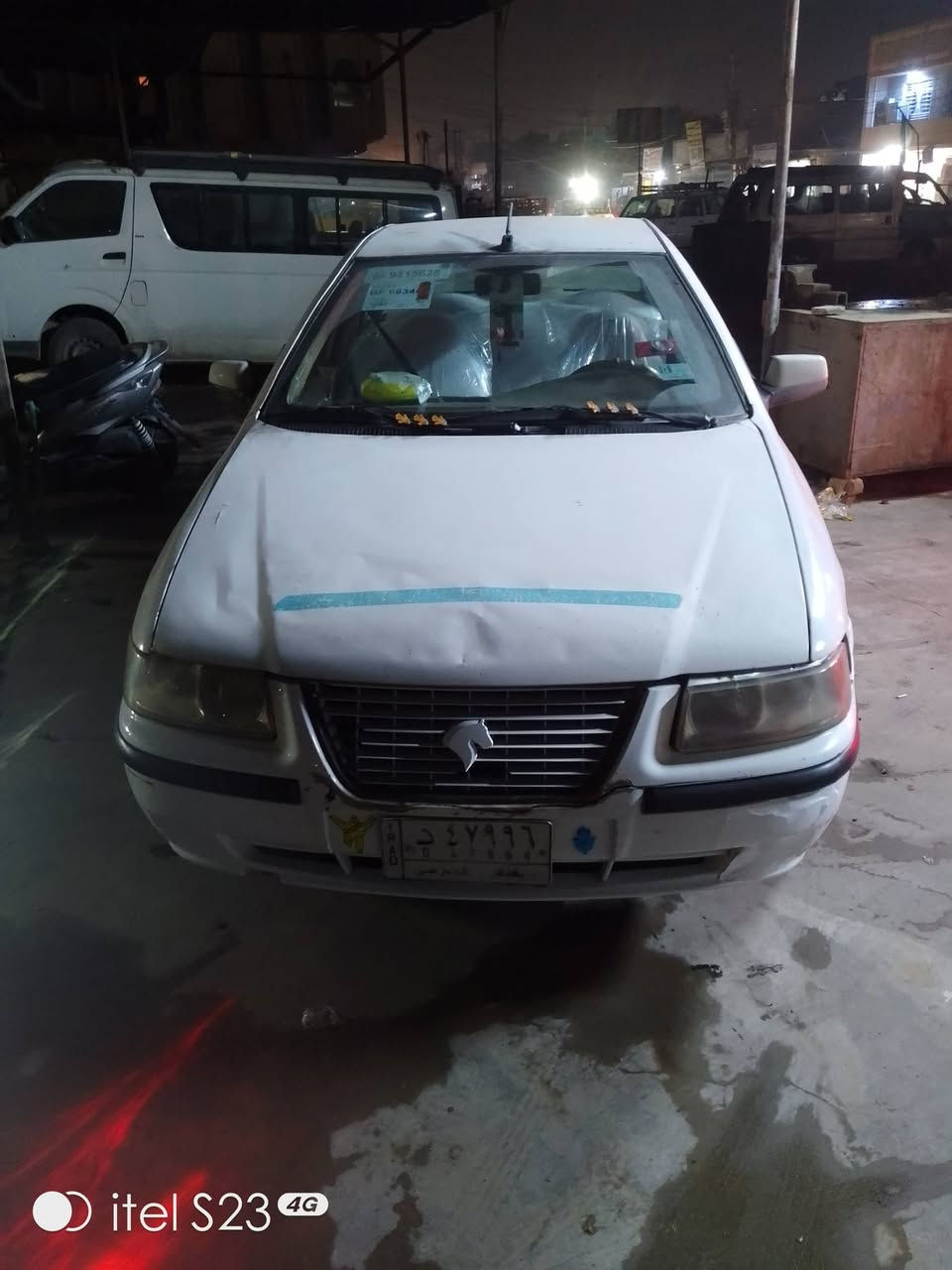 سلام عليكم سياره سمنت موديل 2010 سياره حلوه منكل نواحي صدر وتخم تاير جديد شاشه كهربيات كله شغاله وكشره جديد تبريد ثلج كير جديد مكينه لاصرف ولا بخار بس بيه شويه بوش سياره عليه غرامات 1400 ورعيه يطلب ورقه علتحويل اني اخذ صافي 25 ورقه صافي هذني وره لمشتري مكاني بغداد مراوس مروس ماروس بس بيع نقد قصط ما بيع رقمي ***********
