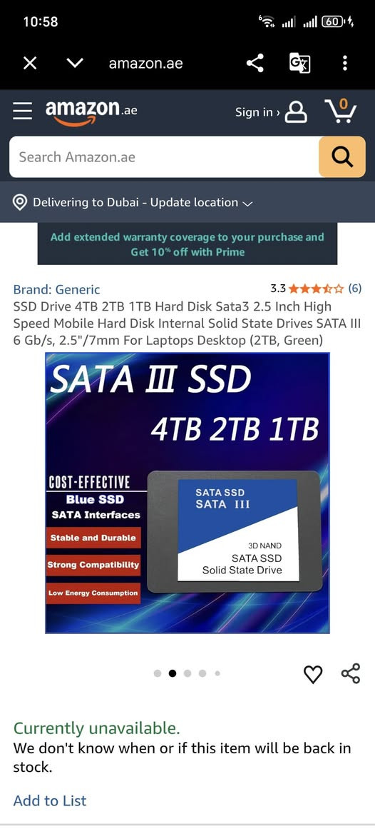 سلام عليكم
هارد ٤ تيرا
داخلي
سعر ٥٥ الف
ما اعرف من هاي الأشياء الي يفده يجي عل خاص


**إذا كنت صاحب هذا الإعلان وتريد حذفه لأي سبب، رجاءا أرسل رسالة إلى الدعم الفني**