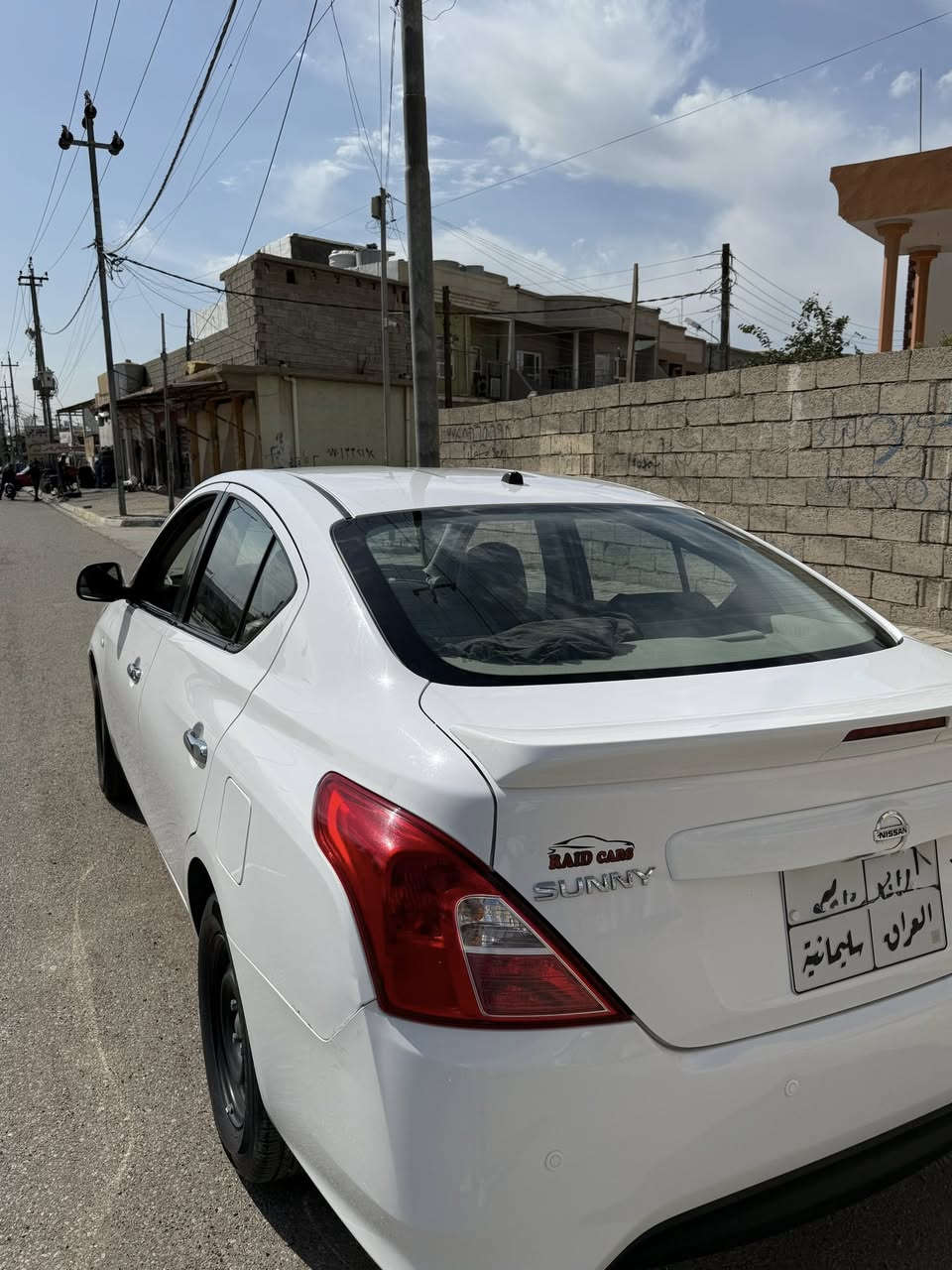 نيسان صني 2020
جيل الاول ابو بليته زركه و كاميره و حساسات و بلوجكتر بلاديه 
ماشيه 134 الف كم
سنويه منتهيه
بدون صبغ فقط تعديل بارد بجاملغ مثل ما موضح بالصوره و بعض رصعات بأماكن مختلفه 
الكب و الكاعيات من 2020 ما مستعملات بعدها بتغليف الوكاله 
السعر 105و بي مجال للشراي
مكان السياره كركوك


**إذا كنت صاحب هذا الإعلان وتريد حذفه لأي سبب، رجاءا أرسل رسالة إلى الدعم الفني**