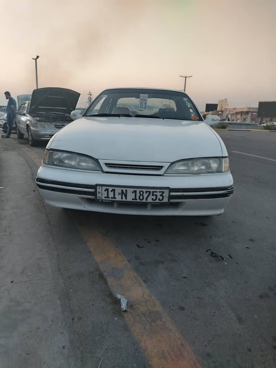 السلام عليكم برنس دايو لبيع موديل 1995رقم بغداد دولي محرك 2000مفتوح السياره جاهزه نقص تبريد فقط مكاني الانبار الكرمه ***********
