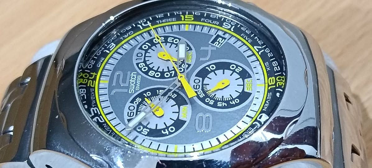 FOR SALE ORIGINAL RARE SWATCH 007 JAMES BOND JAWS CHRONOGRAPH IRONY V8 SPORTS MEN'S WATCH FOR SIZE 47 M MADE IN SWISS
بيع ساعه سواتش اوريجينال سويسري جيمس بوند استعمال بحاله الفبريكا اوستيك اوريجينال كامل للتواصل عبر الماسينجر او الاتصال على الموبيل ٠١٠٦٧٤٩٦٢٨٢


**إذا كنت صاحب هذا الإعلان وتريد حذفه لأي سبب، رجاءا أرسل رسالة إلى الدعم الفني**