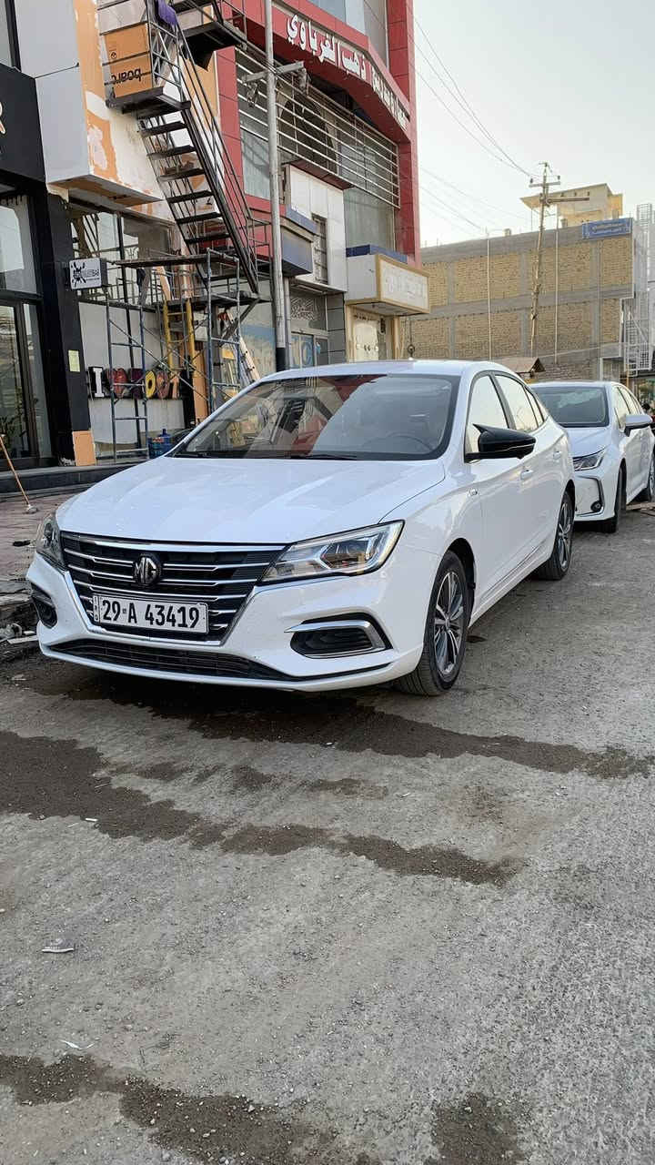 LUX MG 5 
موديل ٢٠٢٤ 
ماشيه 26 ضمان الشركه بيها ضمانها ٥ سنوات 
فول مواصفات فئه LUX 
فتحه سقف
مثبت سرعه 
نظام اقتصادي 
اوتو هولد 
سايد بريك الكتروني 
كامره نقطه عمياء 
كامره اماميه 
كامره خلفيه 
تحكمات مقاعد الكتروني 
تدفئه مقاعد 

*********** 
مكاني كوت / واسط 
ب اسمي 
عارضها 120$ وبيها مجال
