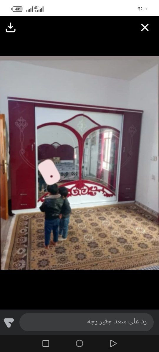 غرفه تركي سعر ٣٥٠ مكان رميثه ناحيه المجد جاهزه وحلوه عندي خدمت نقل وشد وفتح ***********
