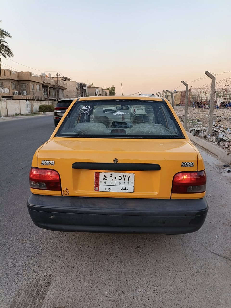 السلام عليكم عندي سايبا موديل2018 سياره كفاله عامه من عده هاي طخه كير مكينه مكفولات لغود شواصي مكفولات  تبريد ثلج 🥶 تخم تاير جديد صدر امامي خلفي جديد كهربائيات كلهه شغاله 
السعر 44$ وبيها مجال قليل
العنوان بغداد الامين الثانية 
رقم / ***********

