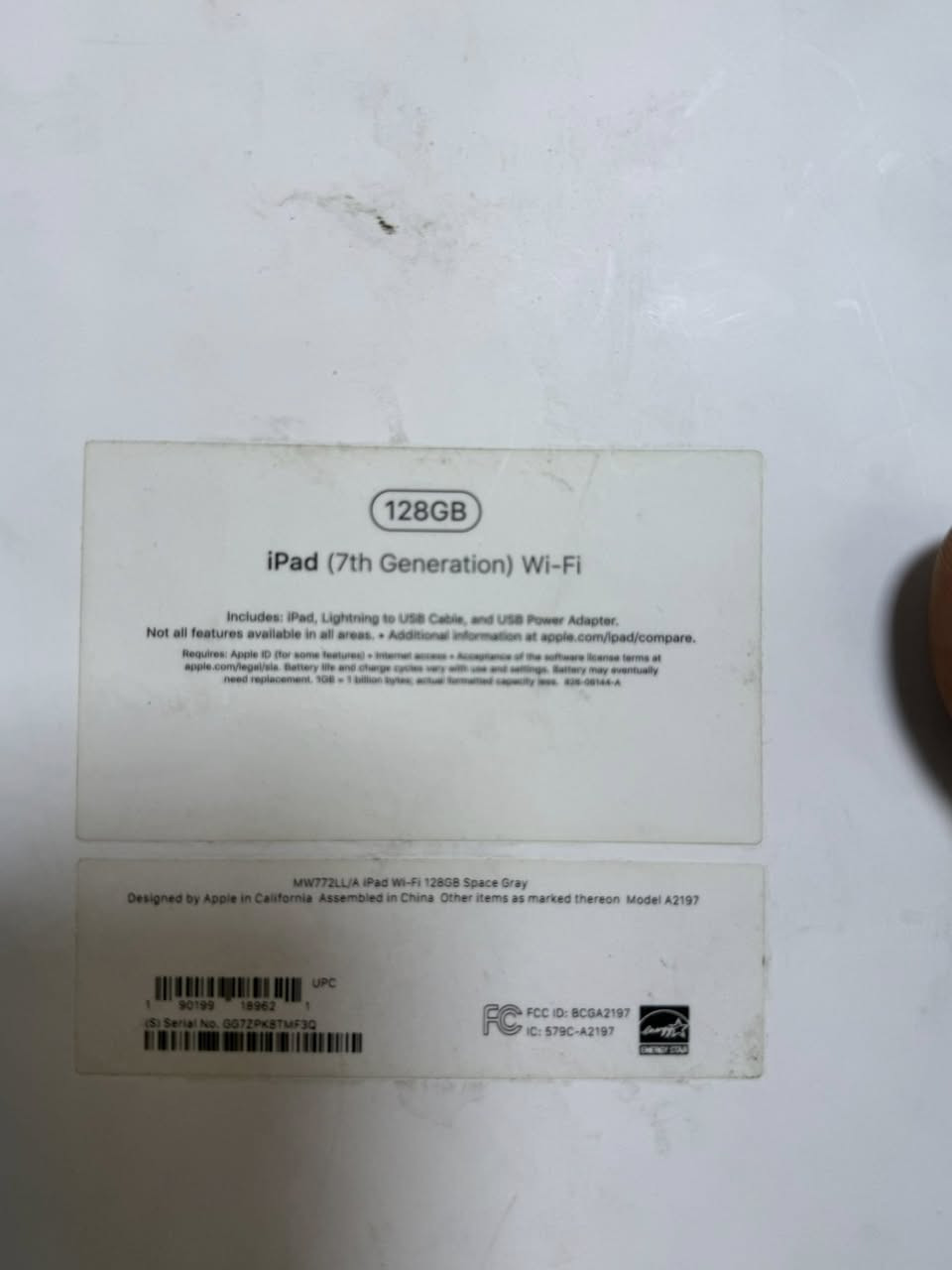السلام عليكم
عندي ايباد 7 شرق اوسط ذاكرة 128 ماخذة جديد على ايدي ومامفتوح ولا مصلح ابد مع كامل ملحقات
السعر 160 الف وعندي توصيل


**إذا كنت صاحب هذا الإعلان وتريد حذفه لأي سبب، رجاءا أرسل رسالة إلى الدعم الفني**