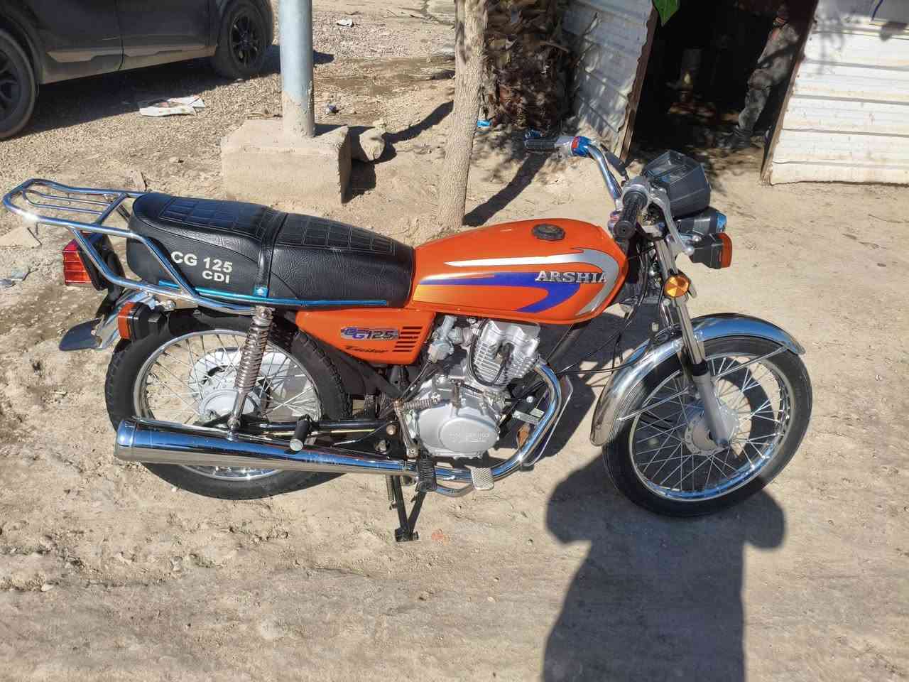 سلام عليكم دراجه للبيع اربعه كير ارشا موديل 2026سعرهه650وبيهه مجال مكان بابل المسيب ***********
