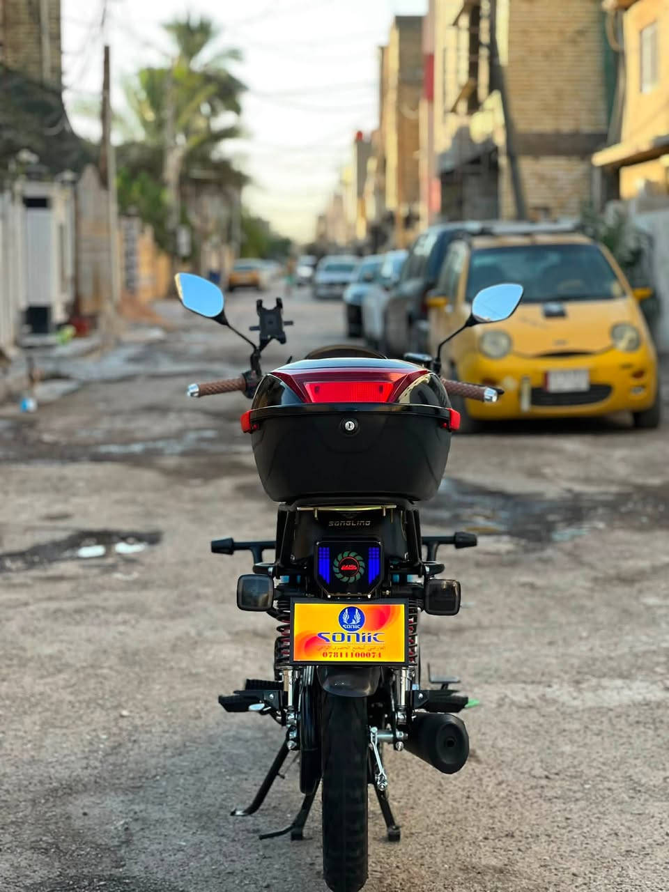 للبيع دراجه سونك 2026 رمبه بعده كفاله عامله من الشاصي للبرغي مكينه 200cc زيرو صارله يومين نازله مكفوله عامه سعر 1200 وبيه مجال ***********
