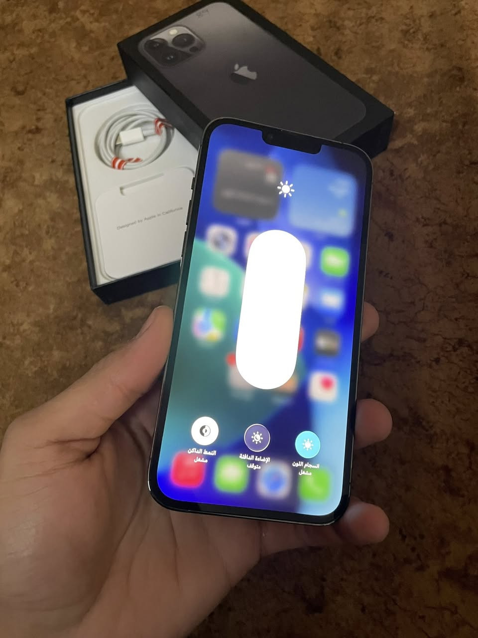 السلام عليكم عندي 13 برو ماكس
بطاريه 84‎%‎ 

ذاكره 256 

الجهاز وياه شاحن اصلي وعلبه 

الجهاز وتر بروف بالكامل ومحافظ عليه شخط مابي ومامفتوح ولا داخل صيانه 

السعر 680 الف 

رقمي واتساب ***********
عنواني بغداد -حي أور- قرب مركز شرطه سبع قصور
