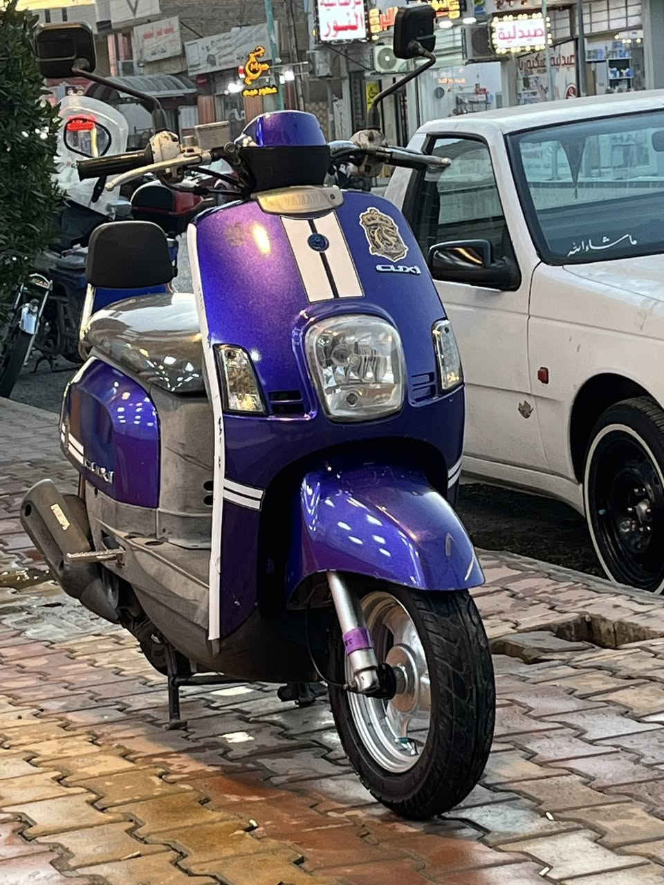 السلام عليكم 
ماكس بوليس 
كفاله كامه مناقصها برغي 
الدراجه فول نضافه مكينتها مامفتوحه بلاديه
المكان كربلاء سيف سعد 
السعر مليون 50 وبيها مجال
الرقم ***********
