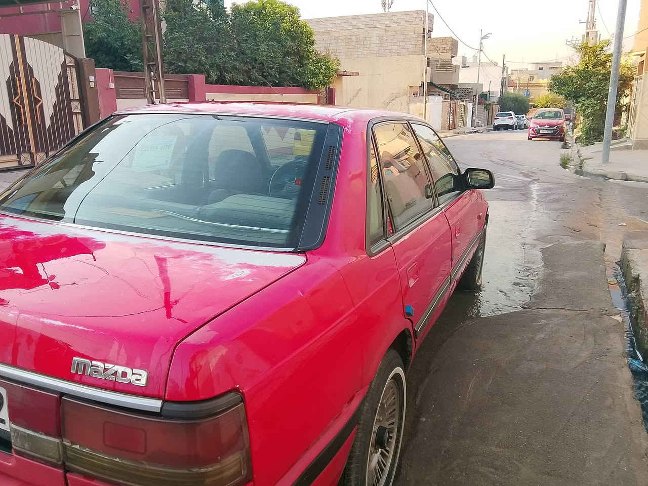 للبيع مازده 626موديل 92 
رقم انكليزي كير اوتوماتيك 
كابون بانزين بيها شرط التحويل 
***********
