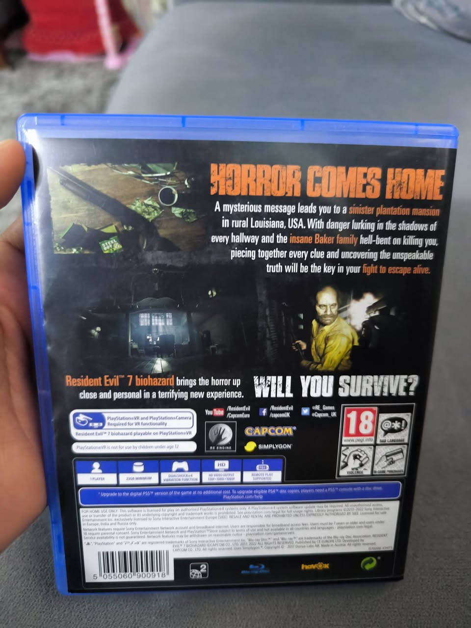 Resent evil biohazard عربية القرص والغلاف جديد جدا
السعر : ٢٠ الف 
مكاني البصرة 
يوجد توصيل لكافة المحافظات


**إذا كنت صاحب هذا الإعلان وتريد حذفه لأي سبب، رجاءا أرسل رسالة إلى الدعم الفني**