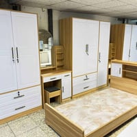 كنتور ٢ باب • سرير • ميز مراية