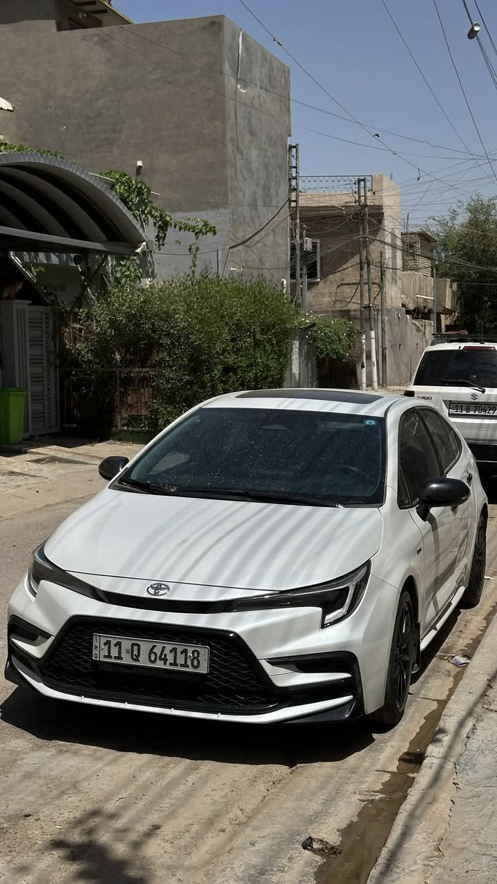 كورولا s بلاك ادشن ٢٠٢٥
فول مواصفات 
بانوراما
تحديد مسار 
قياده شبه ذاتيه
كاميرا خلفيه
كشن كهرباء
حساسات
قطعتين تبريد
دخول ذكي
كشنات جلد داخل احمر
ويل كب١٧ رياضي

السياره ماشية ٢٦،٠٠٠ كم ، بيها شخط بسيط بالجاملغ الخلفي عكس السائق 

وكلازه اللايت الخلفي مكسوره 

السياره مغلفه تغليف حراري للزجاج 

السعر ١٥٣$ 
رقم بغداد الدورة وعنواني الدورة ايضاً
***********
