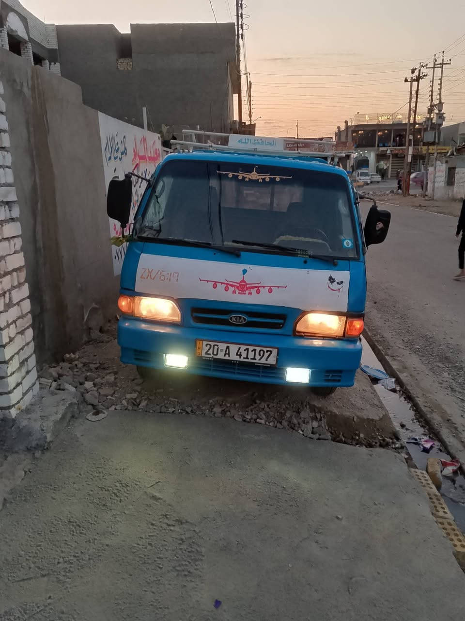 كي بنكو موديل 96 رقم ديالى الماني مشروع وطني إنكليزي مجدد 28 محرك كير اكسن جديد شاصي  مكفول رقم شاصي شعار ومثبت بل سنويه 7جنكال صدر جديد بكانه بغداد معامل باويه تخم تاير السعر 55 بيه مجال رقمي ***********
