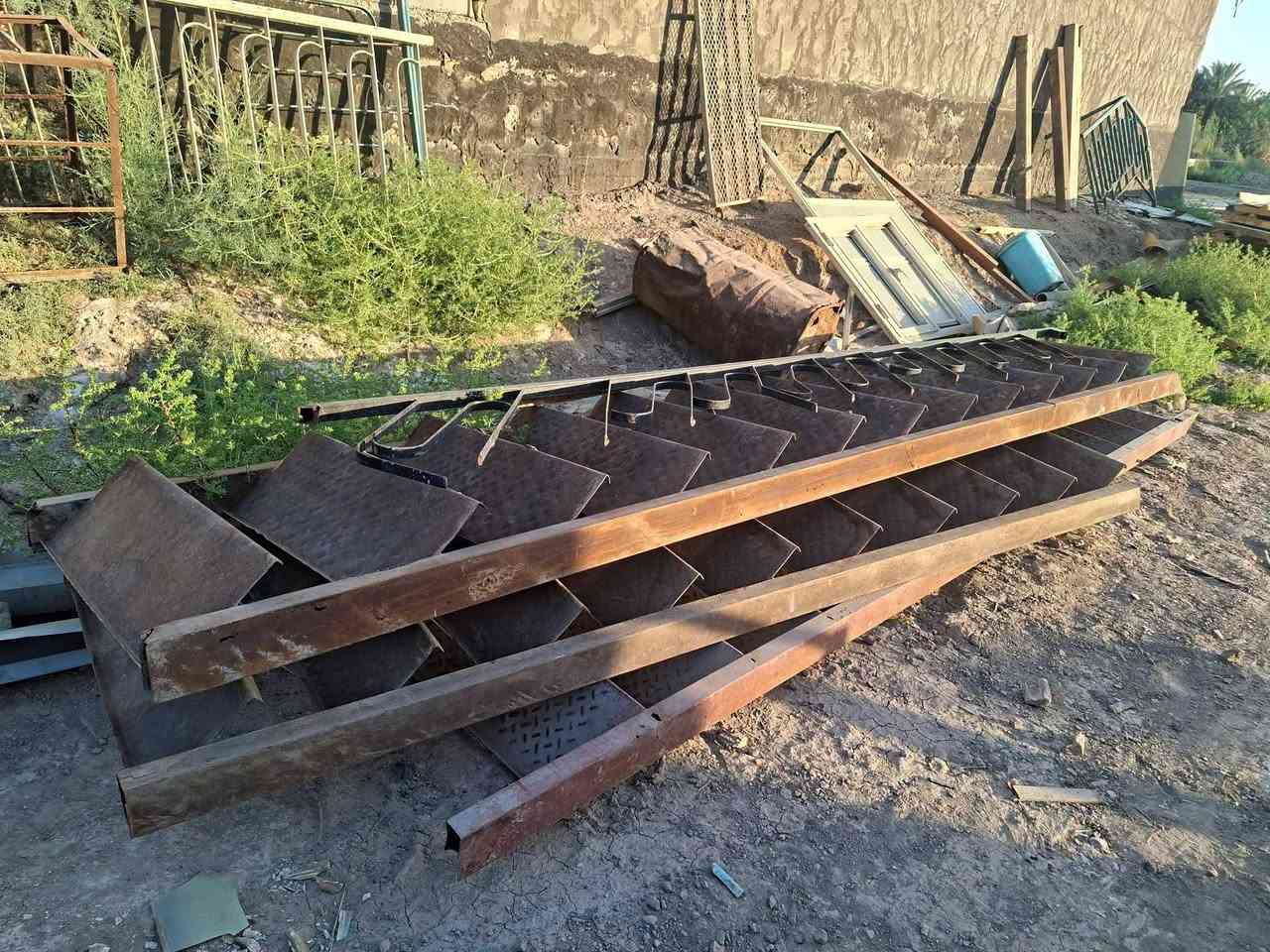 دروجه جديده....
درج حديد طول ٤ونص متر وعرض ٧٠سم بدون محجر ب١٣٠
درج حديد ٤ونص في ٨٠سم ب١٥٠
درج حديد ٤ونص في ٧٠سم مع محجر ب١٥٥
درج ٤ونص في ٨٠سم مع محجر ب١٧٥
درج ٤ونص في ٩٠ بدون محجر ب١٧٠
درج حديد ٤ونص في ٩٠سم مع محجر ب١٩٥
دروجه مستخدمه....
درج ثقيل جدا عرض متر في ٤و٤٠سم محجرين وصحن و٣ دنك ب٢٦٥
درج ٧٠ سم محجر مع صحن ب١٨٥
درج ٨٠سم محجر ثقيل ب١٨٥
درج ٨٠سم ثقيل ب١٧٥
درج طول ٣متر ب٨٥
سندويج نحله المتر ب١٢
سندويج ميلانو ب١١
المسيب حي المعلمين٣ طريق سيد ابراهيم بعد السكه بكيلوين تقريبا بعد اسلاك الضغط العالي ب٢٠٠م 
بيت على جهة اليمنى
***********
يرجى الاتصال قبل المجيء
