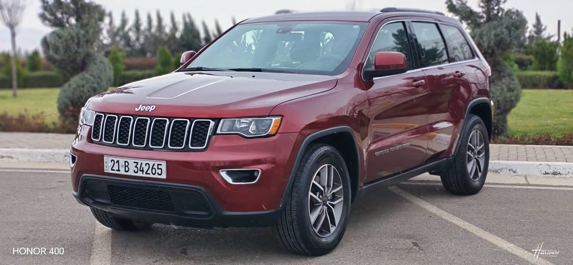 بسم الله الرحمن الرحيم
***********
***********
سعر١٩٥بي مجال 
جيب كراند شيروكي 2017🇺🇸 لون مميز
ماشي ١٦٢الف ميل گيرو محرك مكفولات
صور🖼 سونار مرفقة ب المنشور 
سنوية رقم جديد ٢٠٣١ 
العنوان السليمانية معرض باران السليمانية, العراق
