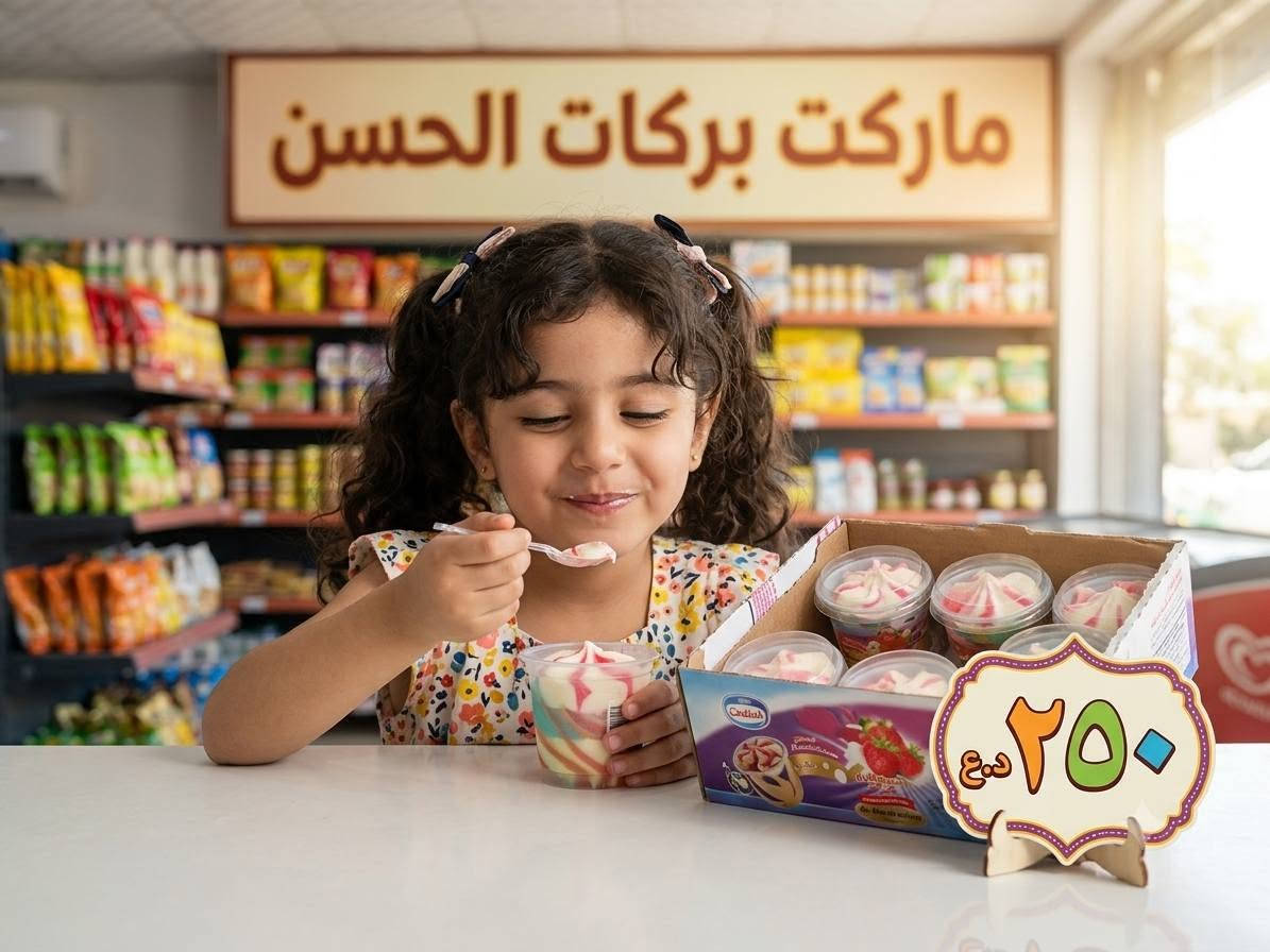 ماركت بركات الحسن 
توفر جميع انواع الآيس كريم 😋🤩 
العنوان مجمع الدوح الشارع العام الحولي نزلة ابن يقطين 
التوصيل مجاني داخل المجمع 
للاستفسار الاتصال او المراسلة 
***********
***********

