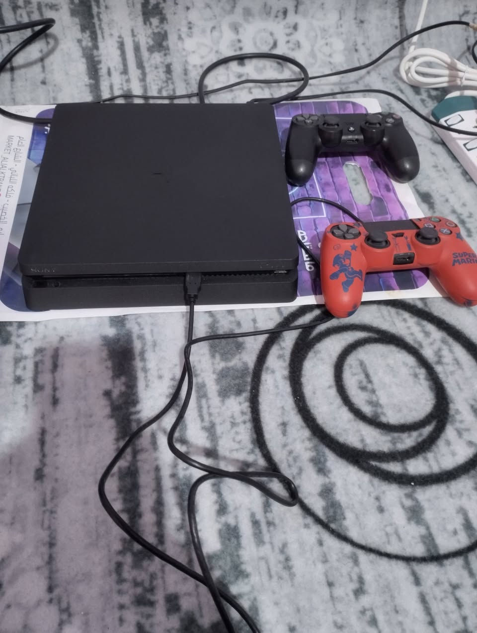 سلام عليكم بلي 4 مهكر سلم نص تيرا نظام 12.2  جهاز ويا ملحقات كامله وياه يدتين اصليات وحده ما مستخدمه اصليه  وجهاز ما صارله هواي من اشتريته ونضيف كلش وشرط تفحصه ع راحتك   وبي العاب حلوه ونزلتله مكتبة كيمباتو من اهل المكاتب واي لعبه تعجبك تنزلها يعني اي لعبه ع بالك تنزله مجاني وما يحتاج تروح تنزل اهل المحلات مكاني (البصره ابو الخصيب) + ( توصيل اللاسف ما عندي). سعره 230 نهايته رجا بدون احراج جماعة الي يكول 200 ما ابيع بهل اعتذر واتساب ***********
