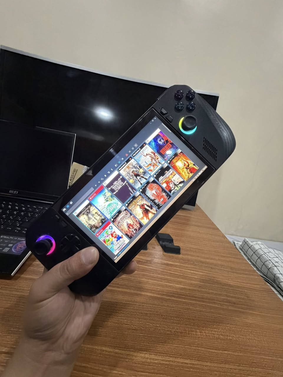 Rog ally x نظيف
بالاضافة الى حافظة جنطة اصلية + درع حماية + لزكة حماية شاشة
نظيف كلش مواكع ابد ولا مفكوك
السعر مليون دينار قفل


**إذا كنت صاحب هذا الإعلان وتريد حذفه لأي سبب، رجاءا أرسل رسالة إلى الدعم الفني**