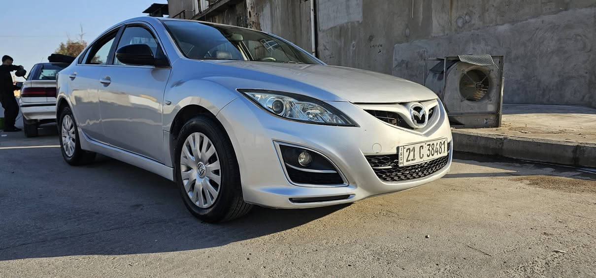 مازدا ٦ 
مۆدێل ٢٠٠٩
عام بۆیاخ لەسەر ساخی 
سەنەوی رەقەم تازە 
پێش و دوا تازە داگیراوە 
تایە تازە 
هیچ مە سروفی نیە 
بەشەرتی گێر و مەکینە 
سەیارەکە زۆر جوانە 
خلیجیە 
نرخ ٧٩ 
بۆ زانیاری *********** السليمانية, العراق
