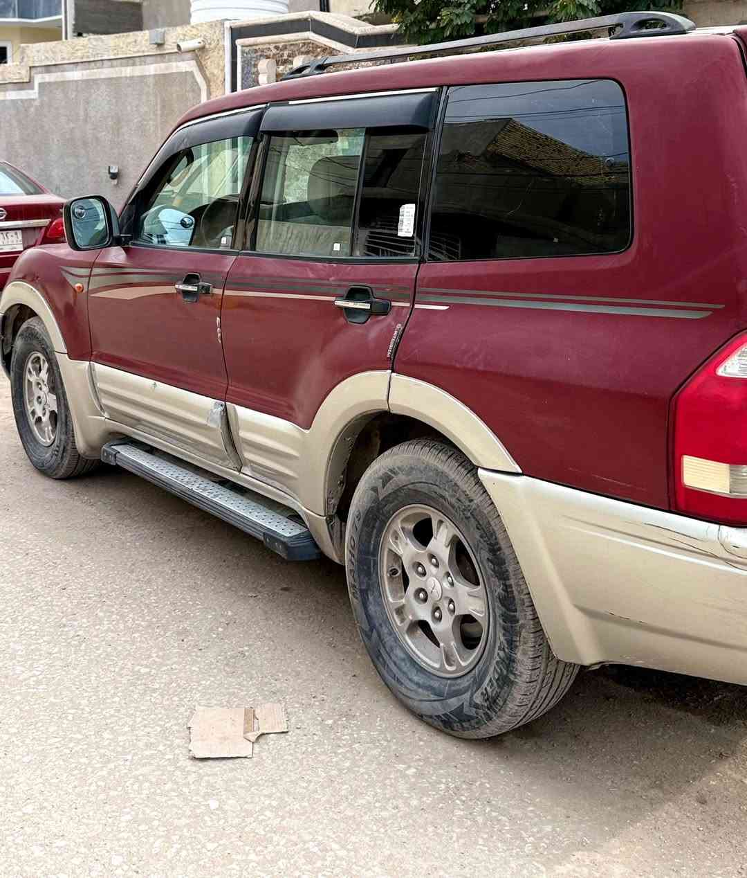 🚗 للبيع باجيرو 2002
🔴 اللون: ماروني (دم الغزال)
🌍 وارد خليجي
🔁 التحويل ثاني يوم
📍 الرقم: بغداد
السيارة نظيفة وحالة ممتازة
💰 السعر: 70 ورقة وبيه مجال 
📍 المكان: بابل / الحلة – مركز المدينة
📞 للتواصل:
***********
