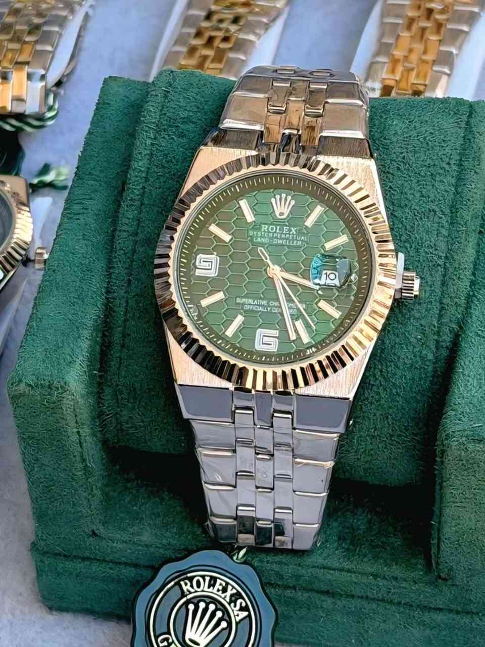 التوصيل مجاني 🚨
موديل روليكس ⌚️
كوالتي عالي جدا 🔝
وزن ثقيل 🚚
طلاء ثابت ⚠️
قفل فراشة 🔐
منفذ شهري 🎰
سعر القطعة 15 الف 
والتوصيل مجاني 🎁

#ساعة_يد ##ساعات_رجالية #ساعات_ماركة #ساعات_فخمة #ساعه


**إذا كنت صاحب هذا الإعلان وتريد حذفه لأي سبب، رجاءا أرسل رسالة إلى الدعم الفني**