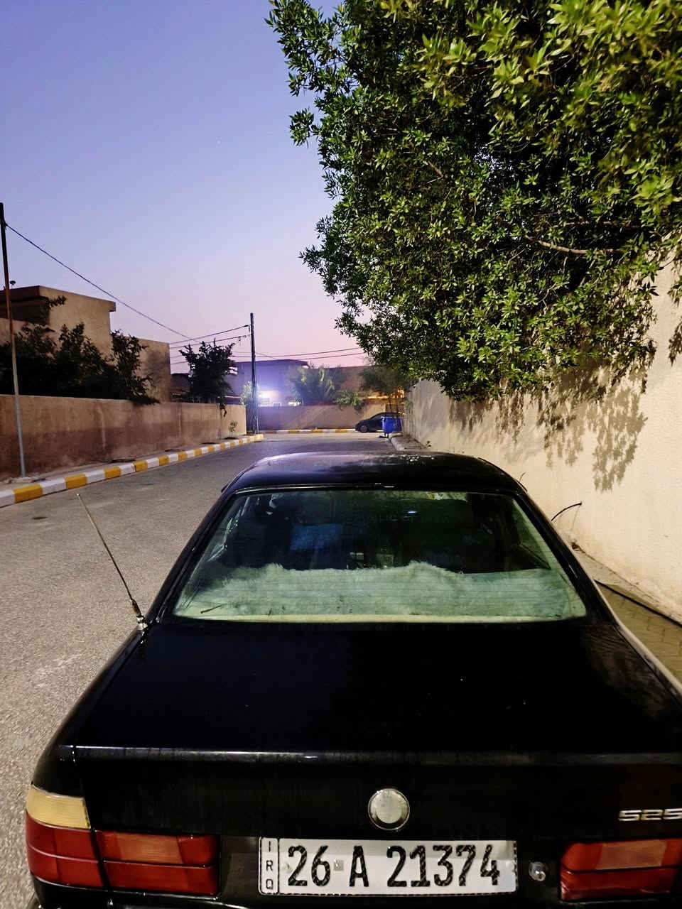 السلام عليكم
BMW موديل ١٩٩٠ السيارة نظيفة مكينة كير لوك تراي شرط  200 كير اوتو مكينة ٦ سلندر تبريد شغال حدادية ٩٠٪  منظومة زنون سلايد فتحة تخم تاير تخم ويل غرفتها نضيفه كهربائيات كلها شغالة رقم دولي جديد بسمي تريد تحويل تريد وكالة مكفولة من الحادث مصبوغة للجمالية شراي يتصل رقمي *********** مكان السيارة كربلاء السعر ٥٠ $ ورقة
