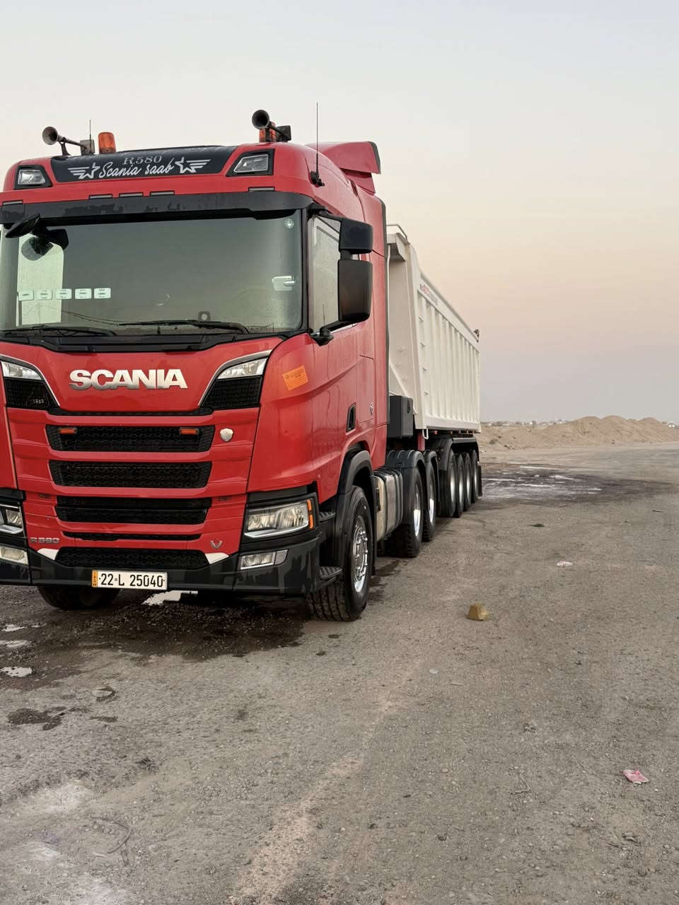 سلام عليكم سكانية للبيع مكينه 580R سوبر عادي  مجموعة جوبلس كلاو عرجه بدون كلج
تخم تاير مديل 2019 رقم اربيل ‭***********‬
