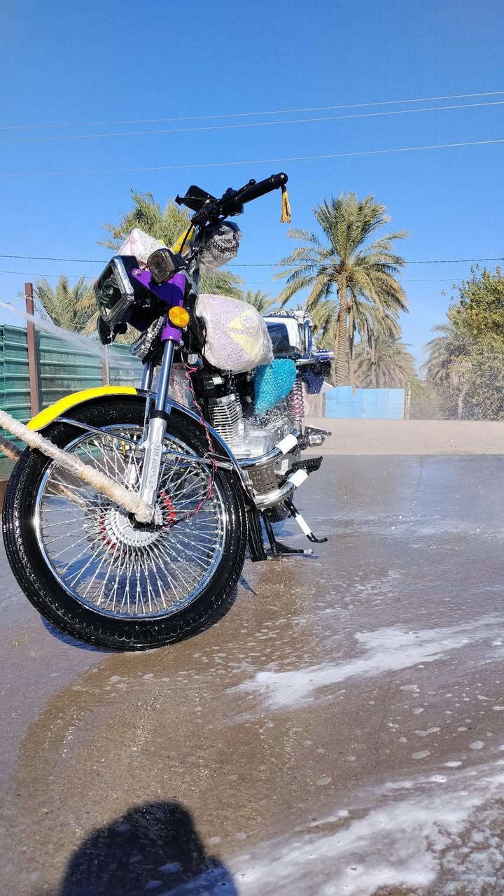 سلام عليكم دراجة للبيع تايكر موديل 2025 دراجة خير من اللة السعر 850وبيهة مجال  مكاني ديالئ قبل صيطرة الغالبية منصورية الشط الرقم ***********
