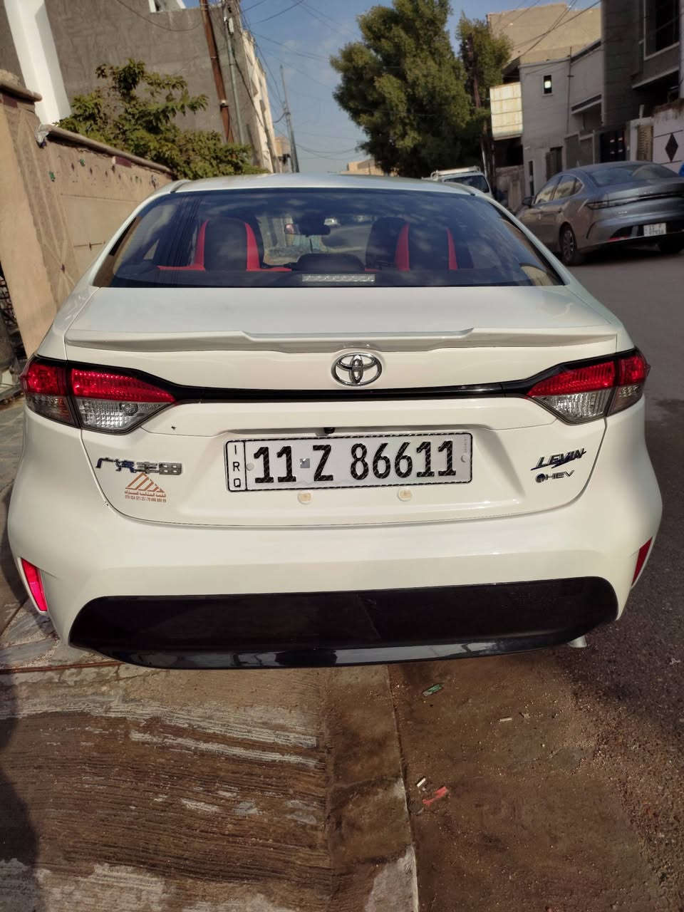 كورلا شكل الامريكي 2025 
ماشيه 13 كم
مكفولة كفالة عامة
رقم بغداد جديد باسمي
داخل جلد احمر
كرسي السايق كهربائي
رادار
تحديد مسار
فتحه
علية رقم مميز
عنوان بغداد السيدية 
التصال عل رقم 
***********
