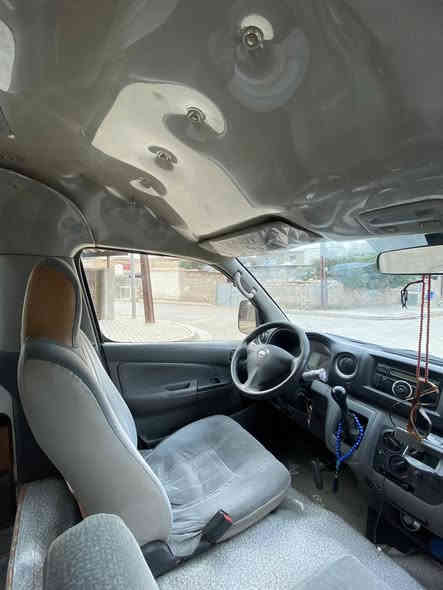 السلام عليكم ورحمة الله وبركاته،

🚐 نيسان يورفان عالية
📅 موديل: 2015

المواصفات:
 • مكينة ممتازة
 • تخم تاير
 • تبريد فول
 • غرفة نظيفة ومرتّبة
 • السيارة جاهزة من جميع النواحي
 • مصفّرة هيئة وضريبة
 • رقم إنكليزي

✨ سيارة حلوة، و مرتبة .
رايدها ب200 

📞 للاستفسار والتواصل ‭: ‭0770 497 2418‬
