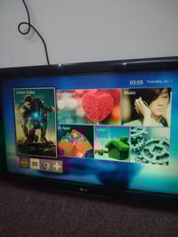 LG • شاشة مكسورة • بدون انترنت