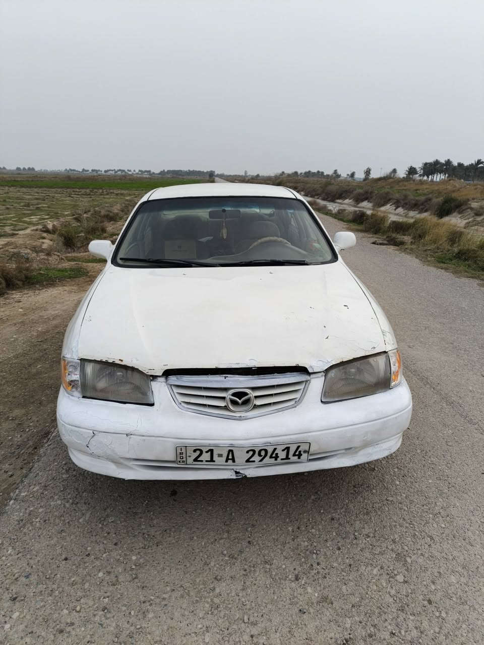 يالله السلام عليكم ورحمة الله
مازدا صالون626 موديل 1999
رقم سليمانية دولي الانكليزي 
سنويه لغايه 2029 باسمي تحويل مباشر 
كير محرك كفاله 
مابيها قطره خياس 
تخم تاير ويل جديد باتري جديد سكنات جدد
سياره مكفوله عام عدا بيها ضربه بالوجه معمره وموضحه بالصوره 
مكان السياره ديالى المقداديه ناحيه الوجيهيه 
السعر 40 $ وبيها مجال 
للاستفسار الاتصال على الرقم  ***********
#الجميع
