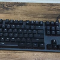 كيبورد هايبر إكس مستخدم  ميكانيكي أصلي ريد سويتشات RGB شغال مستخدم قلي...