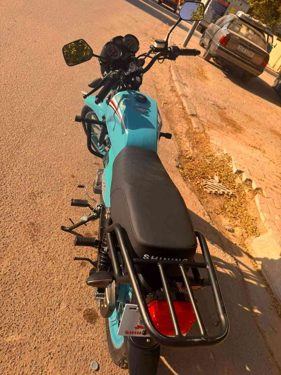دراجة شاينك اوراق أصولي جاهزه للترقيم 
موديل 2023 طالعة ب 2025 وصل معرض موجود كفالة محرك وكهربائيات
مكاني طويريج
***********
