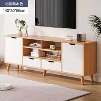 معروض للبيع طاولة تلفاز بتصميم أنيق وبسيط تناسب الديكورات المودرن. الأ...