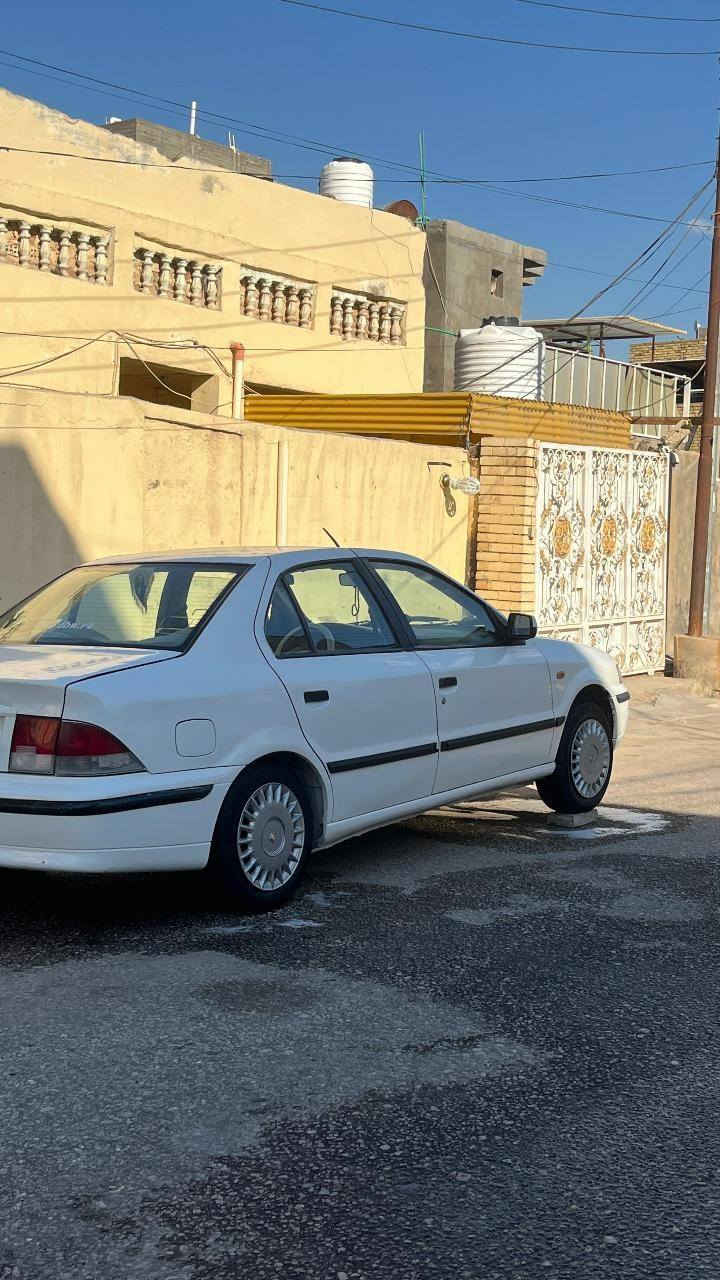 سلام عليكم سياره سمند موديل 10
للمراوس فقط سمند لو بيجو بارص
مصبوغه عام حداديه جديدة 
تبريد كير محرك خير من الله 
رقم قادسية راعيه بلنجف ومكانه نجف 
اني مكلف بنشر رقم صاحب السيارة ***********
